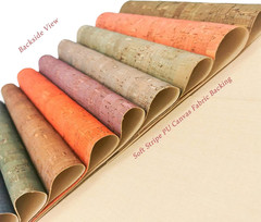 12Pcs Colored Cork Fabric Sheets, Cork Faux Sheets for Handcrafts 8″ X 12″(20Cm