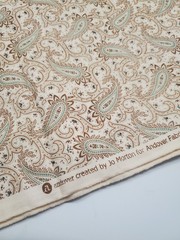 Jo Morton Fabric Andover Paisley Floral Cream Sew Quilt Cotton FAT QUARTER