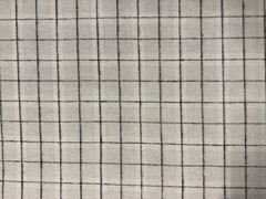 JOANNS WOOL BLEND SUITING MATERIAL LT GREY CHECK PLAID CLASSIC SPORTSWEAR BTYNWT