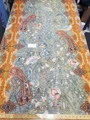 90/10 Stretch Chiffon Spandex Digital Print – 4 Way Stretch – “Sahara Desert”