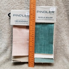 Pindler and Pindler Simple Solids and Hemingway Fabric Sample Books 77pcs