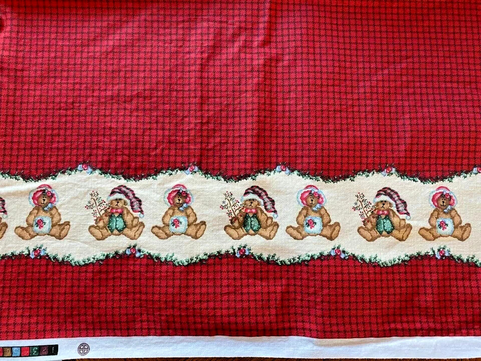 Daisy Kingdom “TED E. BEAR CHRISTMAS BORDER” #3722 by Past & Presents BTY