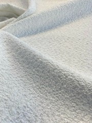 Robert Allen Boucle White Upholstery Drapery Fabric By The Yard