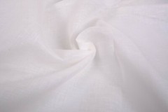 100% linen light white fabric SHEER weight 95gsm gauze flax Lithuanian Linen