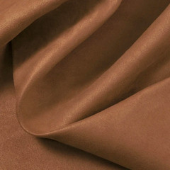 CINNAMON BROWN 100% POLY FAUX SUEDE CLOTH FABRIC 16X59 INCHES
