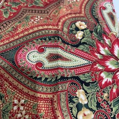 Peggy Toole Robert Kaufman Holiday Flourish 12409 Japan Quilting Fabric 1 Yd