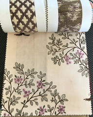 HIGHLAND COURT 52 pcs Global Collection Mulberry/Saffron Fabric Sample Book
