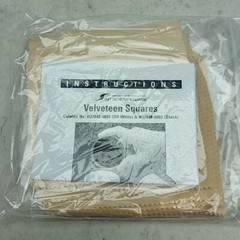 36 Pack SP Bel-Art 378480001 6″ x 6″ Off White Velveteen Squares Sterile Cotton