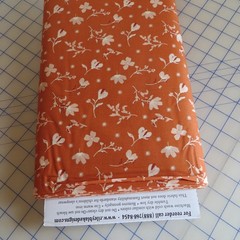 By The YARD ~ Morning Latte ~ Flowers ~ Cotton $3.99 Ships ANY Amount Of Fabric