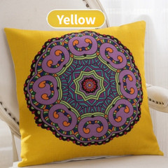 2x Boho Ethnic Throw Pillow Cases Linen Cushion Cover Sofa Bed Home Decor Modern