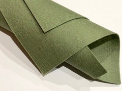 1mm Green Moss 100% Merino Wool Felt Sheet 20 x 30cm – No. 63