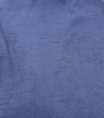 Vintage Blue Polyester Cotton Blend Fabric 3 yards 58″ Wide Textured Linen Feel