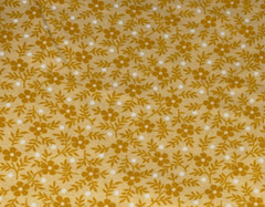 By 1/2 Yd “Victory Garden” Tiny Daisies & Dots Eleanor Burns for Benartex Fabric