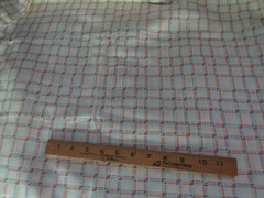 3 yards x 56″ Quilt Fabric Crantson Prints Beige Red Yellow blue squares dots