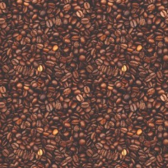 Coffee Time CD17135 Coffee Beans Brown by Riley Blake Designs – by the half-yard