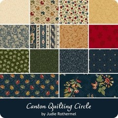 Canton Quilting Circle By Judie Rothermel For Marcus Fabrics Fat Quarter Bundle