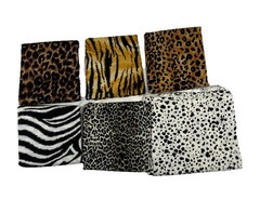 Quilt Craft Fabric Remnants Variety Animal Prints See Photos **READ**
