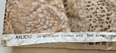 ANJOU Exclusive Cowtan & Tout Fabric 1.5 yds Hand Printed by Ratti Italy 1986