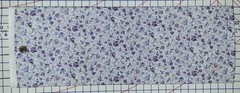 Flowers Floral Lavender Blue 60″ wide MMFAB Fabric Cotton Quilt YOU PICK LENGTH