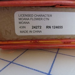 By The Yard, Disney’s Moana & Hibiscus $3.99 Ships ANY Amount Of Cotton Fabric