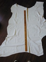 One Piece White Faux Leather