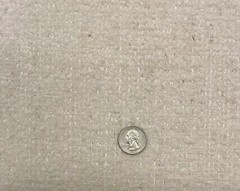 BALLARD DESIGNS DORADO PARCHMENT CRYPTON® CHENILLE PREMIUM FABRIC 2.1 YARDS 54″W