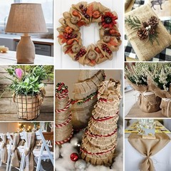 40″ x 80′ Burlap Fabric Roll – Jute Garden Wrap, Weed Barrier, DIY Crafts, Rusti