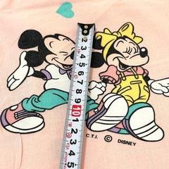 Disney Mickey & Minnie Pink Vintage Duvet Cover Fabric