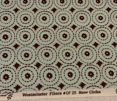 “Snow Flower” Fabric By Dena For FreeSpirit Westminster Fibers Mint Green 1+ Yds