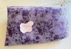 Floral Fabric 4pc Lot, Premium Tulle, Organza, 3D & Pleated Chiffon 8+Yds