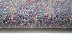 Jacquard Upholstery Fabric Remnant Fringe 28″x60″ Multicolor Tweed End of Roll