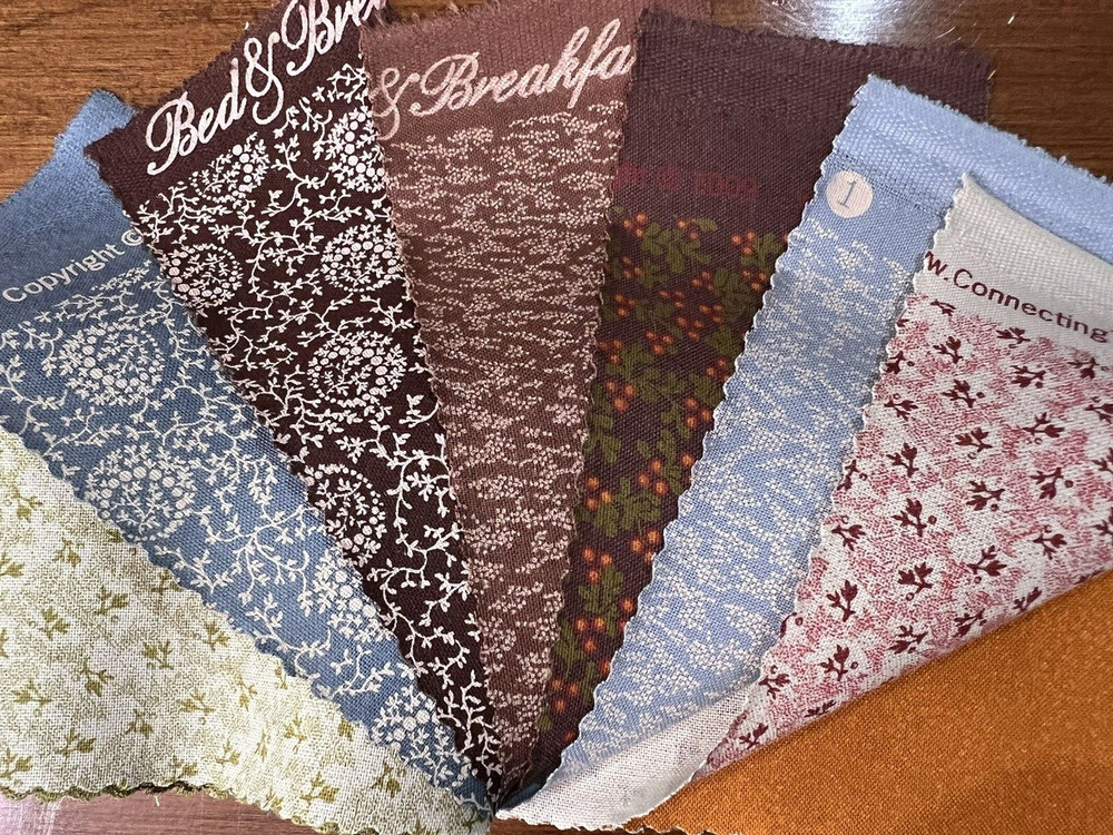 Connecting Threads Bed & Breakfast Jelly Roll 28 Pcs 2.5″ Fabric Strips Quilt