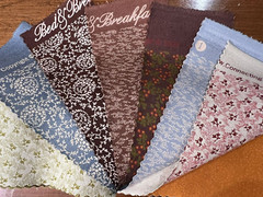 Connecting Threads Bed & Breakfast Jelly Roll 28 Pcs 2.5″ Fabric Strips Quilt