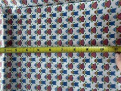 Vintage Joan Kessler Concord Fabric Farm Boy And Girl With Matching Pink 12 Yds