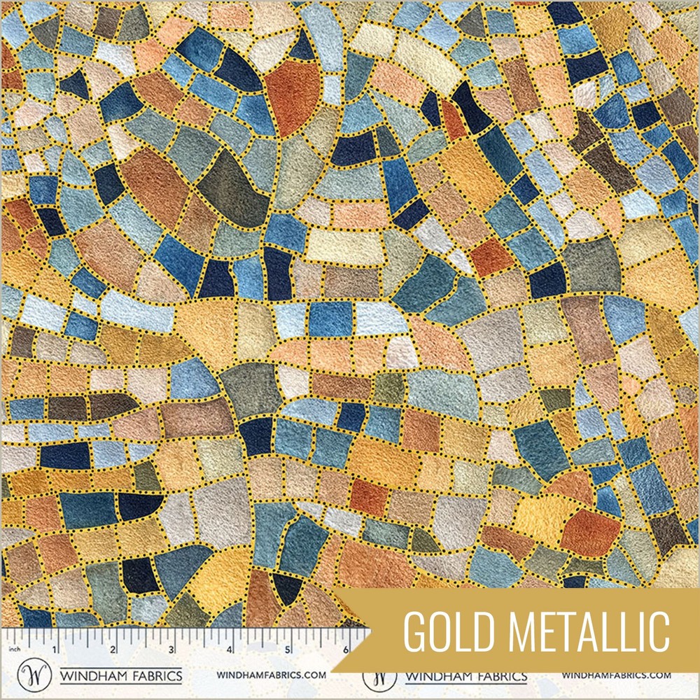 Crackle in Fire Opal Metallic | Flora & Form | Windham