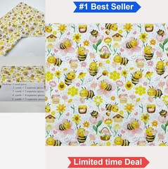 1 Yard Pre-Cut 43 x 36 Inch Floral Cotton Fabric 100 Cotton Quilting Sewing
