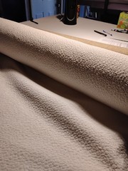 Kravet Textured Nubby Boucle Weave Cream Upholstery Fabric