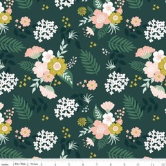 Hibiscus – Main – Hunter by Simple Simon and Company (1/2 yd)