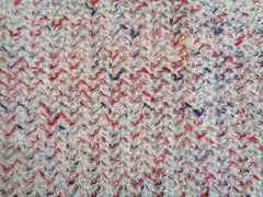 Bouclé Fabric 2 Yard Piece 58″ Width Remnant Red White Blue Boucle Decor Jacket