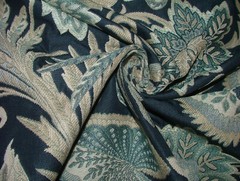 330cm iLiv Etienne Sapphire Heavy Woven Fabric Curtain Upholstery Cushion
