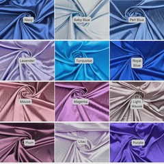 Stretch Satin Charmeuse Neon Yellow Polyester Spandex 58 Inch Width Fabric