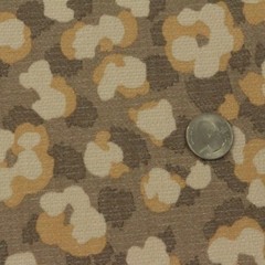 P KAUFMANN JAGUAR NATURAL LEOPARD ANIMAL PRINTED MULTIUSE FABRIC BY YARD 54″W
