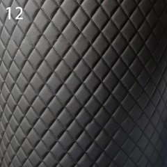 100x158cm Faux Leather Quilted PVC Fabric Car Interior Upholstery Mat
