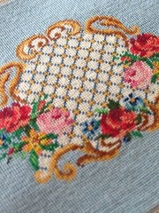 Silk Gauze 40 count 1 yard Petit Point Needlepoint Embroidery Miniatures