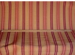 2-5/8Y GP & J Baker J0656 Meredith Gold Rosewood Moire Stripe Upholstery Fabric