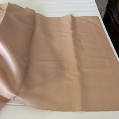 SILK PEACH FABRIC 6 Yards x 22 Inches Wide or 216 Inches x 22 Wide