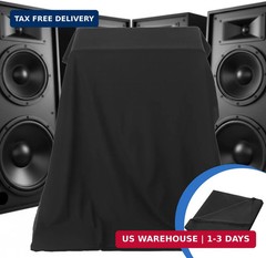 Speaker Grill Cloth, Acoustic Fabric, 67×20 Inch 3D Black Mesh for Speaker Repai