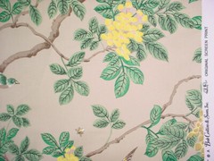3-7/8Y Bob Collins and Sons A Tribute to Edward Print Drapery Upholstery Fabric