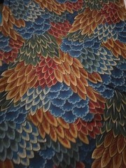 Vintage Stanley King Studio Upholstery Fabric 3.75 Yards x 54″ Multicolor