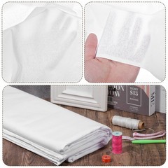 100% White Cotton Fabric 10 Yards 59 Inches Wide Cotton Quilting Fabric by Th…
